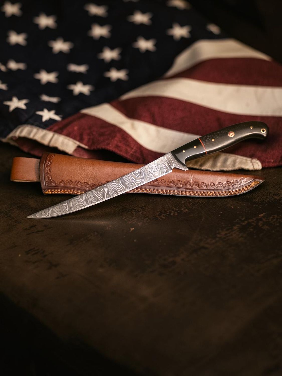 Damascus Filet Knife
