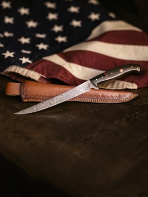 Damascus Filet Knife
