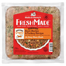 Stella &amp; Chewy&#39;s Fresh Made Beef Barley And Turkey 16oz