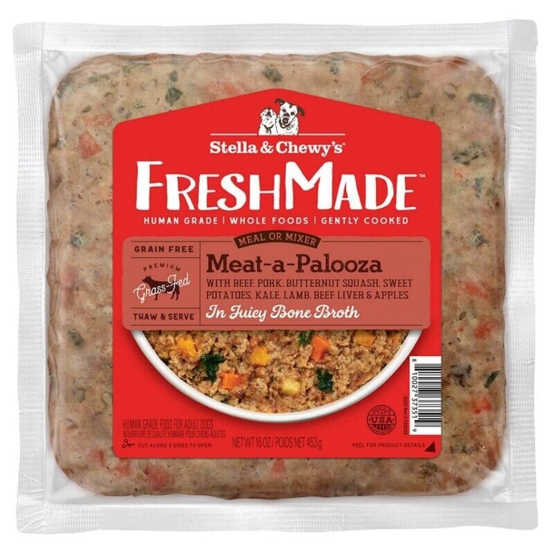 Stella &amp; Chewy&#39;s Fresh Made Meat-a-Palooza 16oz