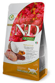 Farmina Cat Quinoa Skin Coat Quail Coconut Tumeric 3.3lb