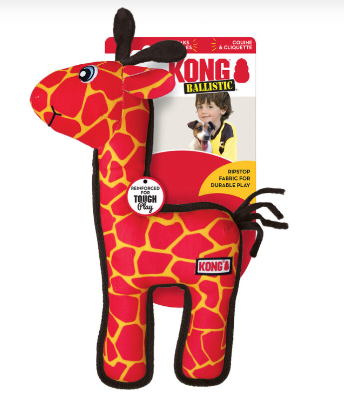 Kong Ballistic Giraffe Medium/Large