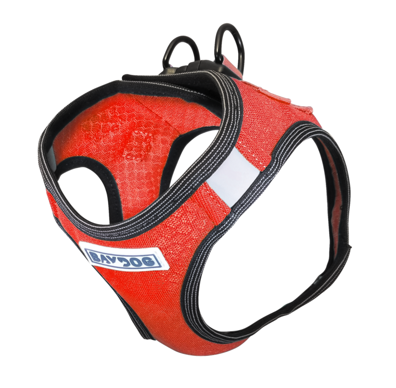 Baydog Liberty Bay Harness Extra Small Red