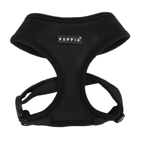 Puppia Ritefit Harness- Black (Medium)