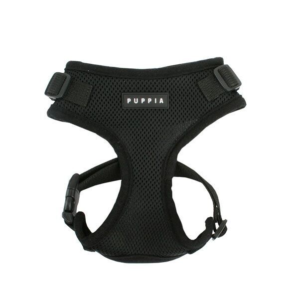 Puppia Ritefit Harness- Black (Small)