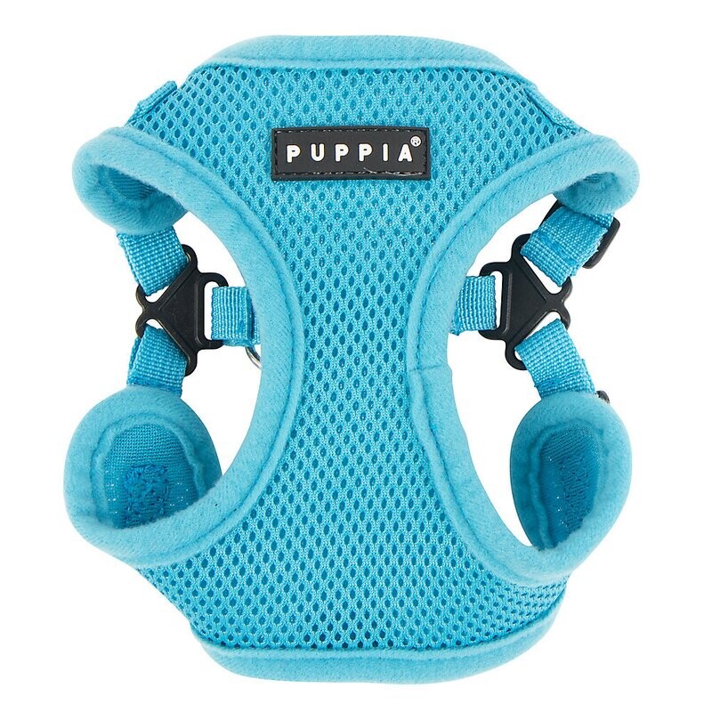 Puppia Soft Comfort Air Mesh Harness Sky Blue Medium