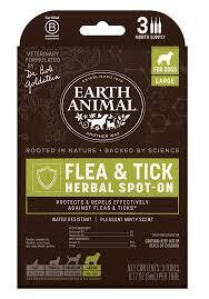 Earth Animal Flea &amp; Tick Spot On Large Dogs