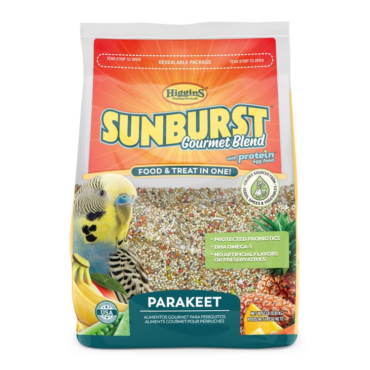 Higgins Sunburst Parakeet 2lb