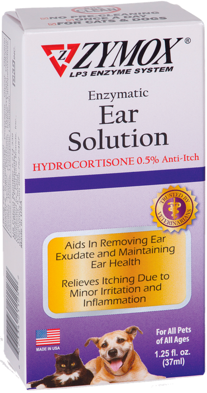 Zymox Ear Solution 1.25oz