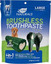 Ark Naturals Brushless Toothpaste Dental Chew Large