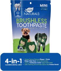 Ark Naturals Brushless Toothpaste Dental Chew Mini