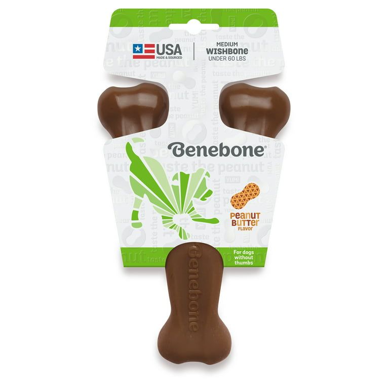 Benebone Wishbone Peanut Medium