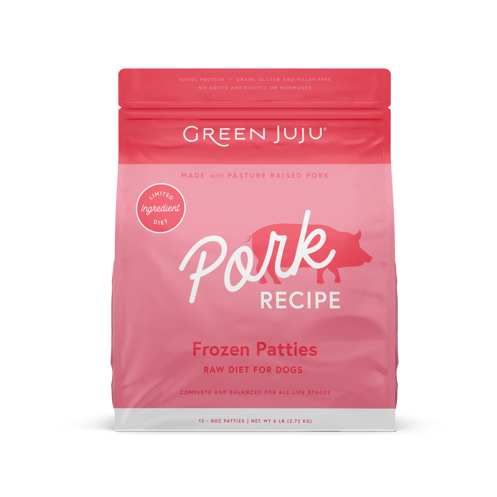 Green Juju Frozen Pork Patties 6lb