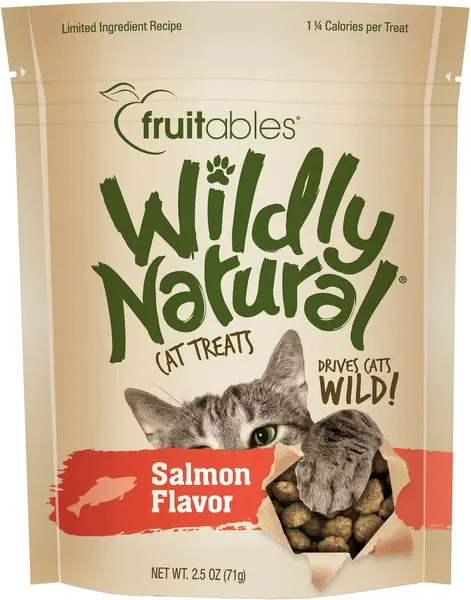 Fruitables Wildly Natural - Salmon Flavor 2.5oz