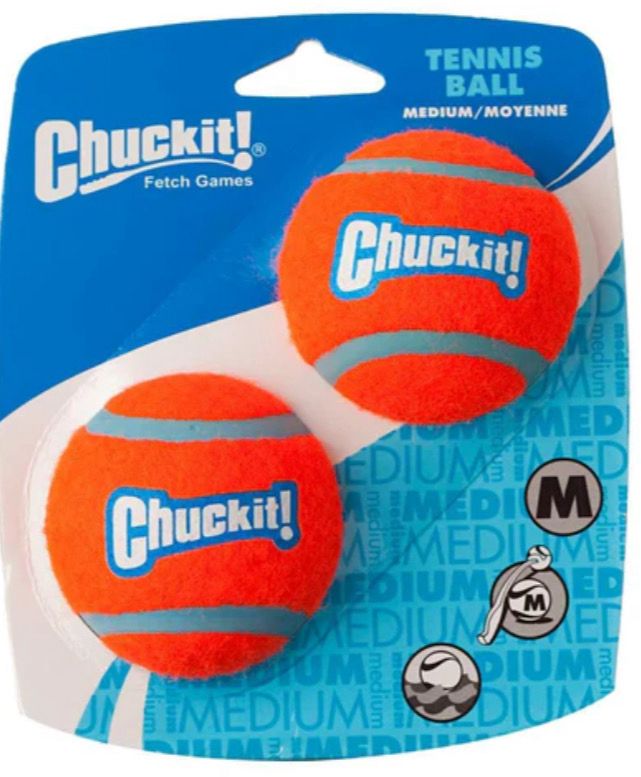 Chuckit! Tennis Ball 2 Pack Medium