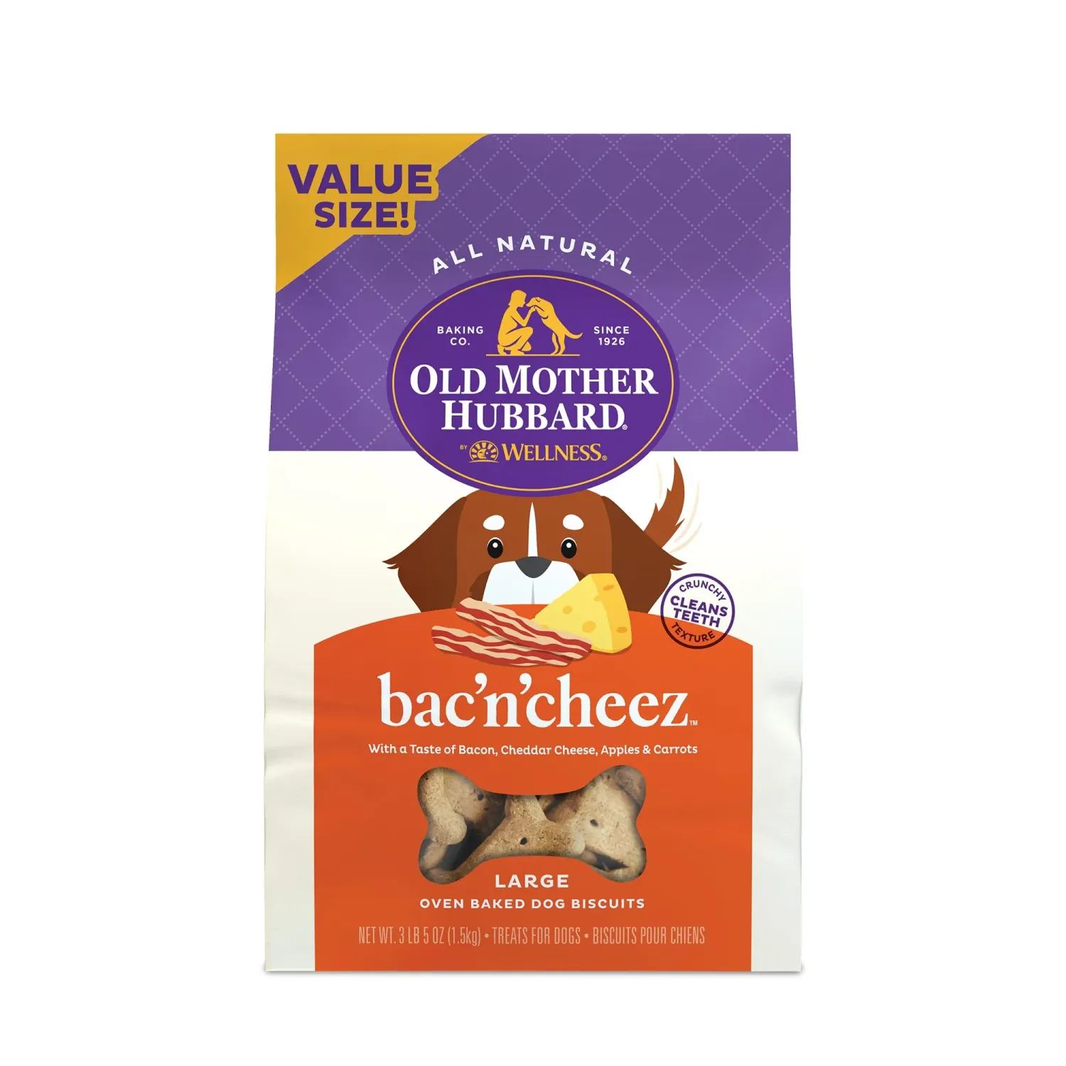 Old Mother Hubbard Bac&#39;n Cheez Small 20oz