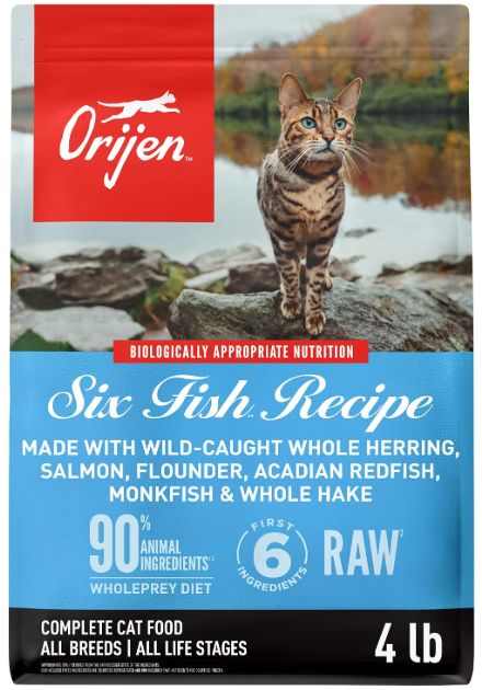 Orijen Cat Six Fish 4lb