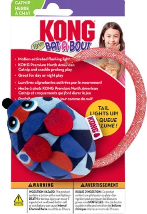 Kong Bat-a-Bout Flicker Mouse