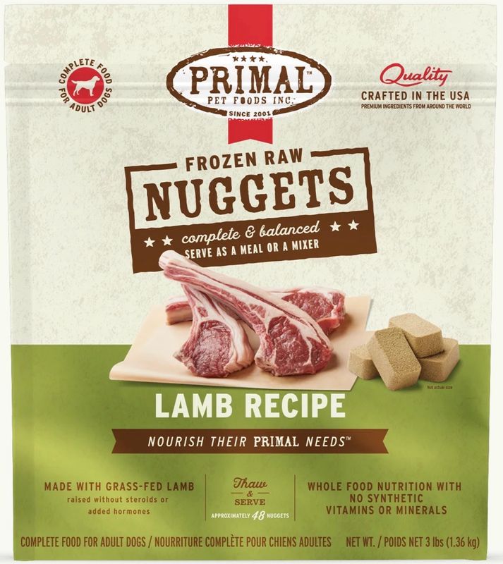 Primal Nuggets Lamb 3lb