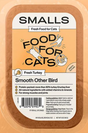Smalls Cat Smooth Other Bird Turkey 5oz