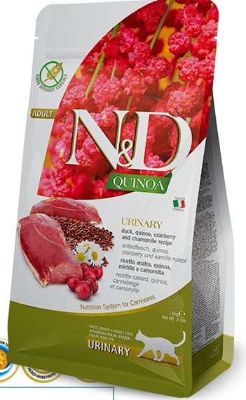 Farmina Cat Quinoa Urinary Duck 3.3lb
