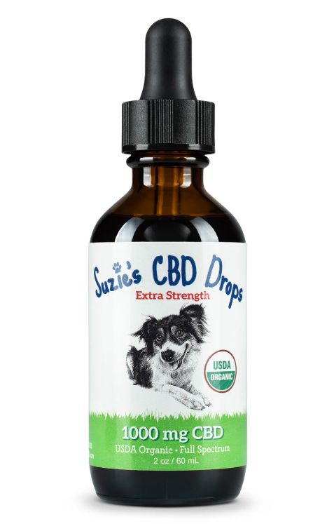 Suzie's CBD Drops Extra Strength 1000mg