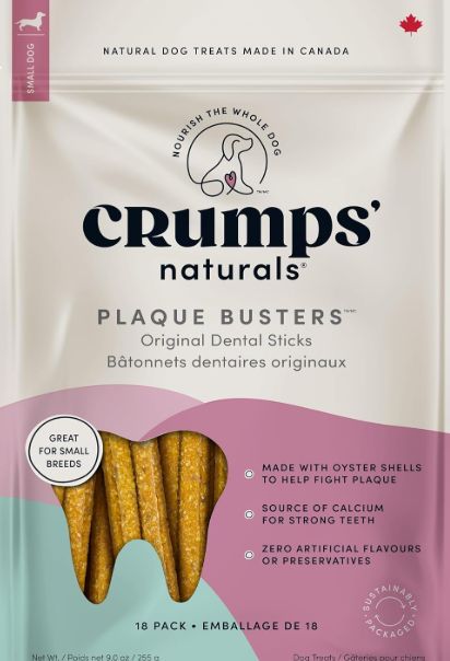 Crumps Plaque Busters Dental Sticks Original 10 Pack