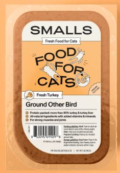 Smalls Cat Ground Other Bird Turkey 5oz