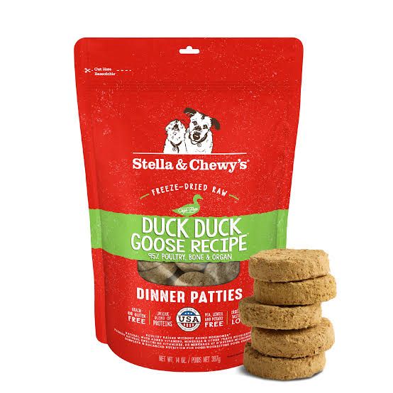 Stella &amp; Chewy's Freeze Dried Duck Dinner Patties 14oz