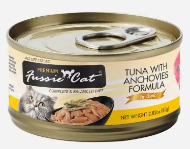 Fussie Cat Tuna With Anchovies In Aspic 5.5oz