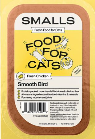 Smalls Cat Smooth Bird Chicken 5oz