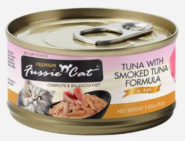 Fussie Cat Tuna With Smoked Tuna 2.82oz