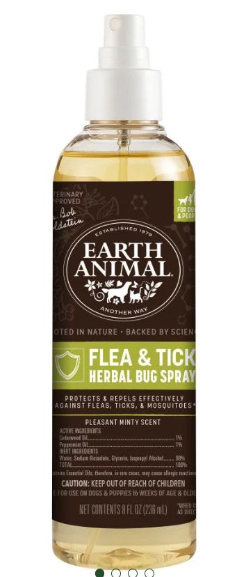 Earth Animal Natures Herbal Bug Spray 8oz