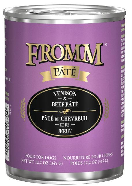Fromm Pate Venison &amp; Beef 12.2oz