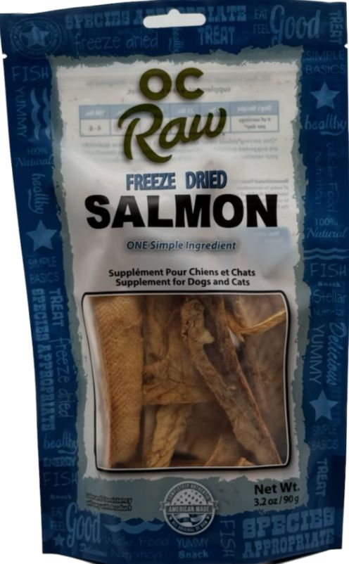 OC Raw Treats Salmon 3.2oz