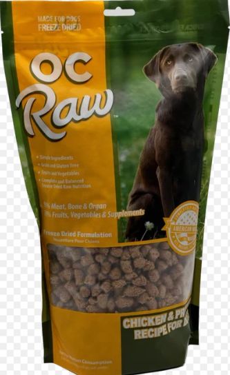 OC Raw Freeze Dried Meaty Rox Chicken 5.5oz