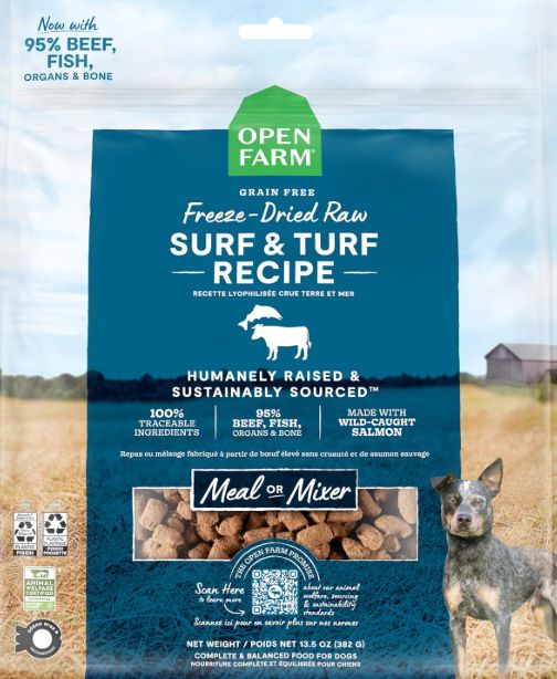 Open Farm Freeze Dried Surf &amp; Turf 13.5oz