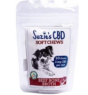 Suzie's CBD Soft Chews Beef 2oz
