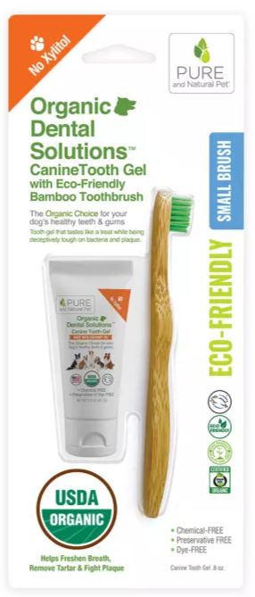 Pure &amp; Natural Pet Organic Dental Kit Small