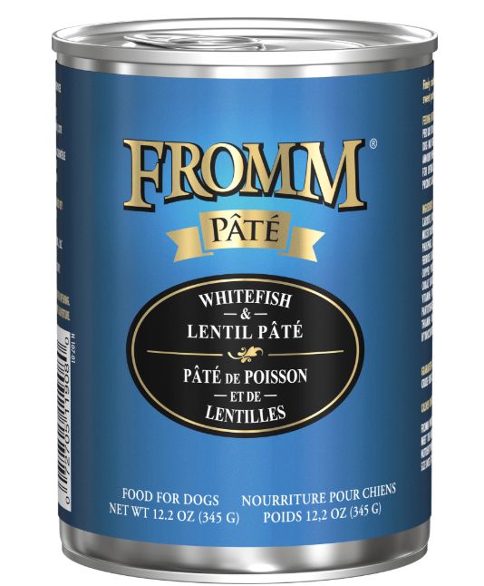 Fromm Pate Whitefish &amp; Lentil 12oz