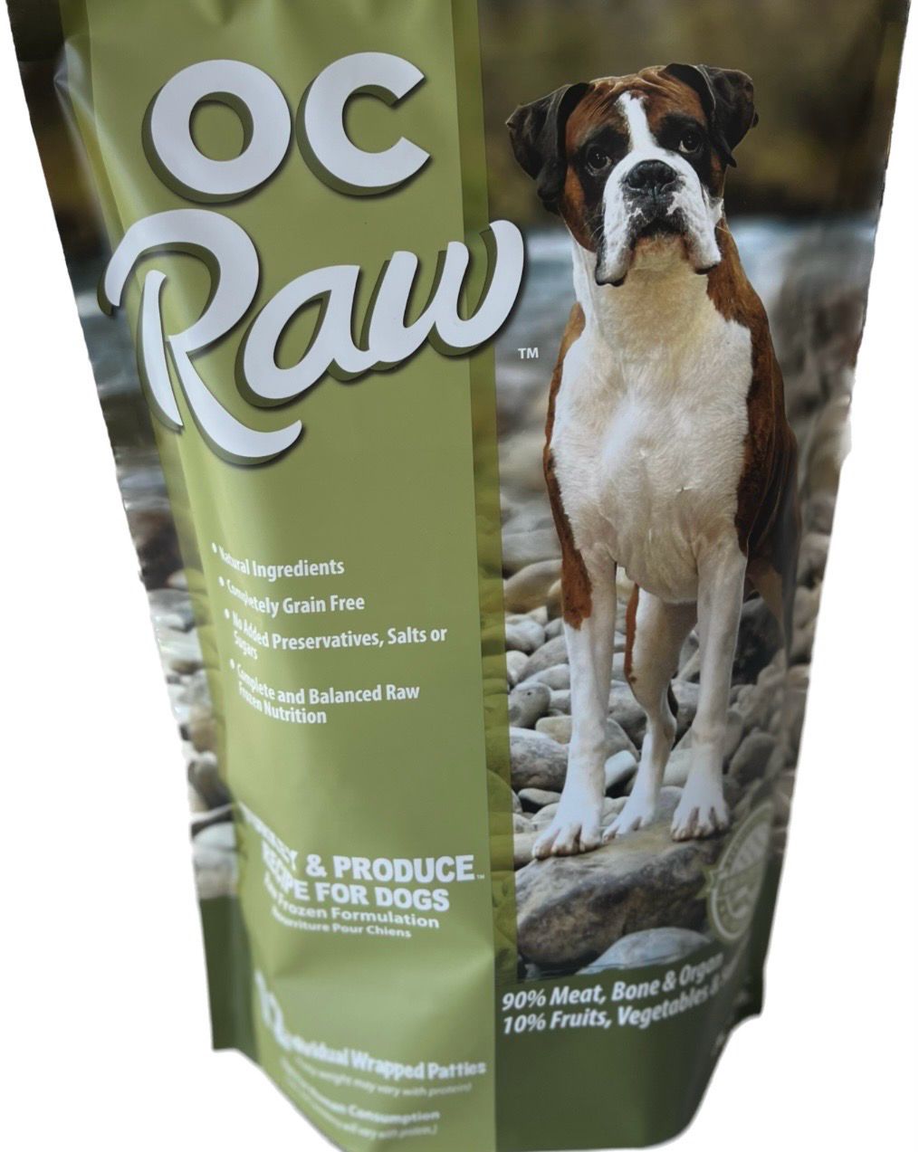 OC Raw Frozen Patties Turkey &amp; Produce 6lb