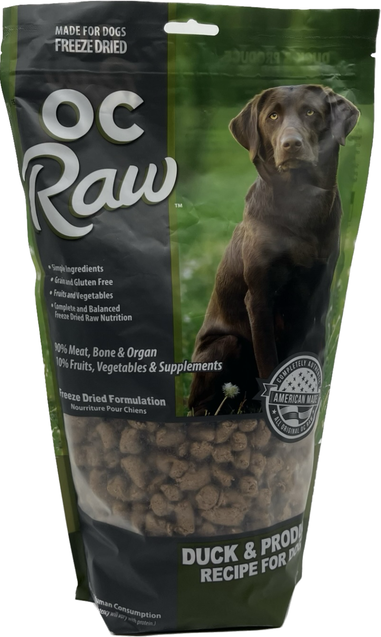OC Raw Freeze Dried Meaty Rox Duck 20oz