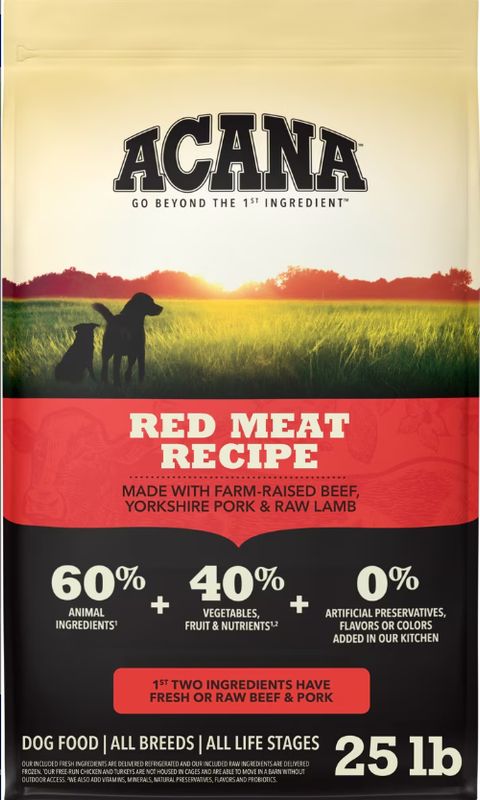 Acana Heritage Red Meat Formula 25lb