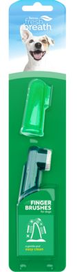 Tropiclean Oral Care Finger Brush 2 Pack