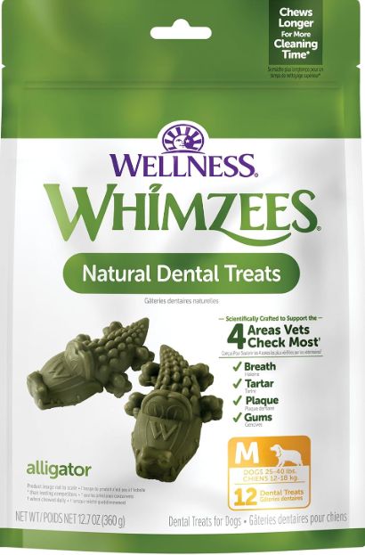 Whimzees Alligator Medium 12.7oz