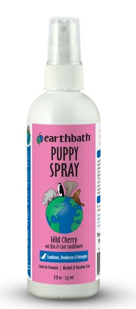 Earthbath Puppy Spritz Wild Cherry 8oz