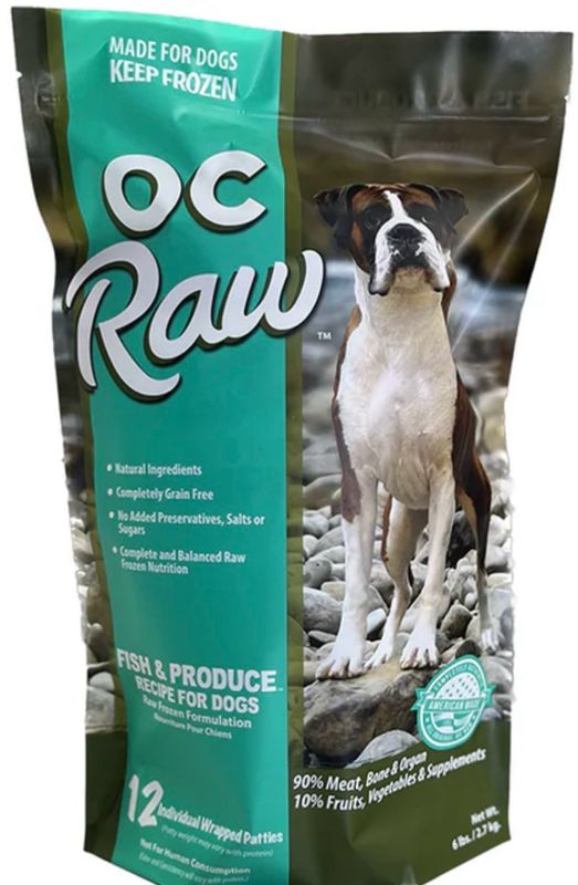 OC Raw Frozen Sliders 4lb Fish &amp; Produce