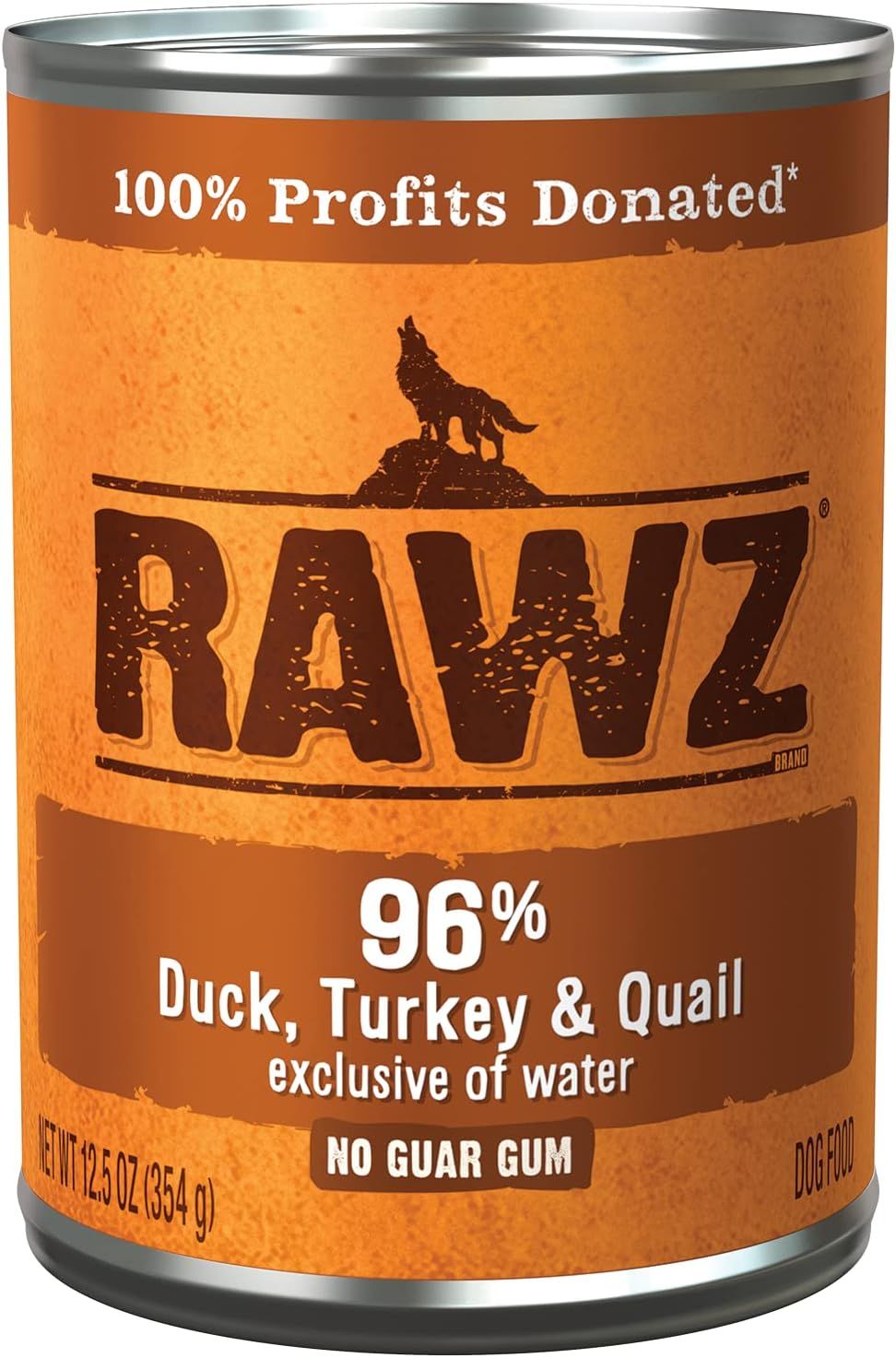 Rawz 96% Duck, Turkey &amp; Quail 12.5oz