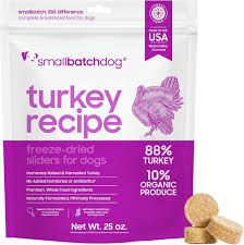 Smallbatch Dog Freeze Dried Turkey 25oz