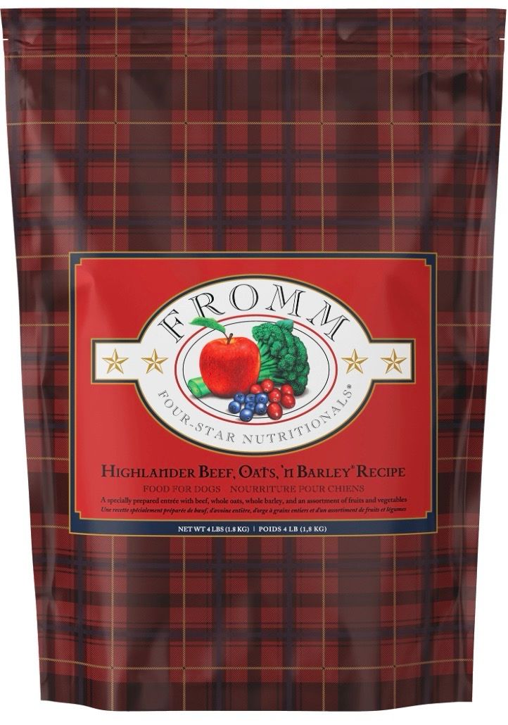 Fromm 4 Star Beef Oats &amp; Barley 12lb